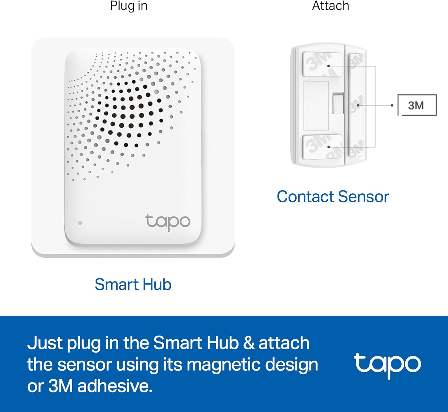 Tapo Door Sensor Starter KIT, Matter Compatible, 3X Smart Door Window Contact Sensor and 1x Smart Hub with Built-in Chime, Smart Automation, Real-Time Notification, T31 KIT - Image 8