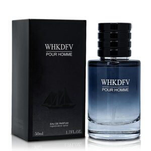 Eau de Toilette Pheromone Cologne for Men, Citrus Fresh and Lasting Spray Perfume Lemon Pepper Base Note Cedar Suitable for Special Occasions and Everyday Elegant Settings 1.7 Ounce Portable Cologne