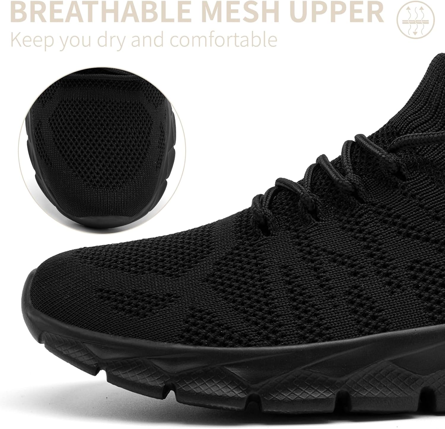 Mens Running Shoes Tennis Walking Lightweight Athletic Workout Gym Shoes Breathable Fashion Sneakers - Image 3