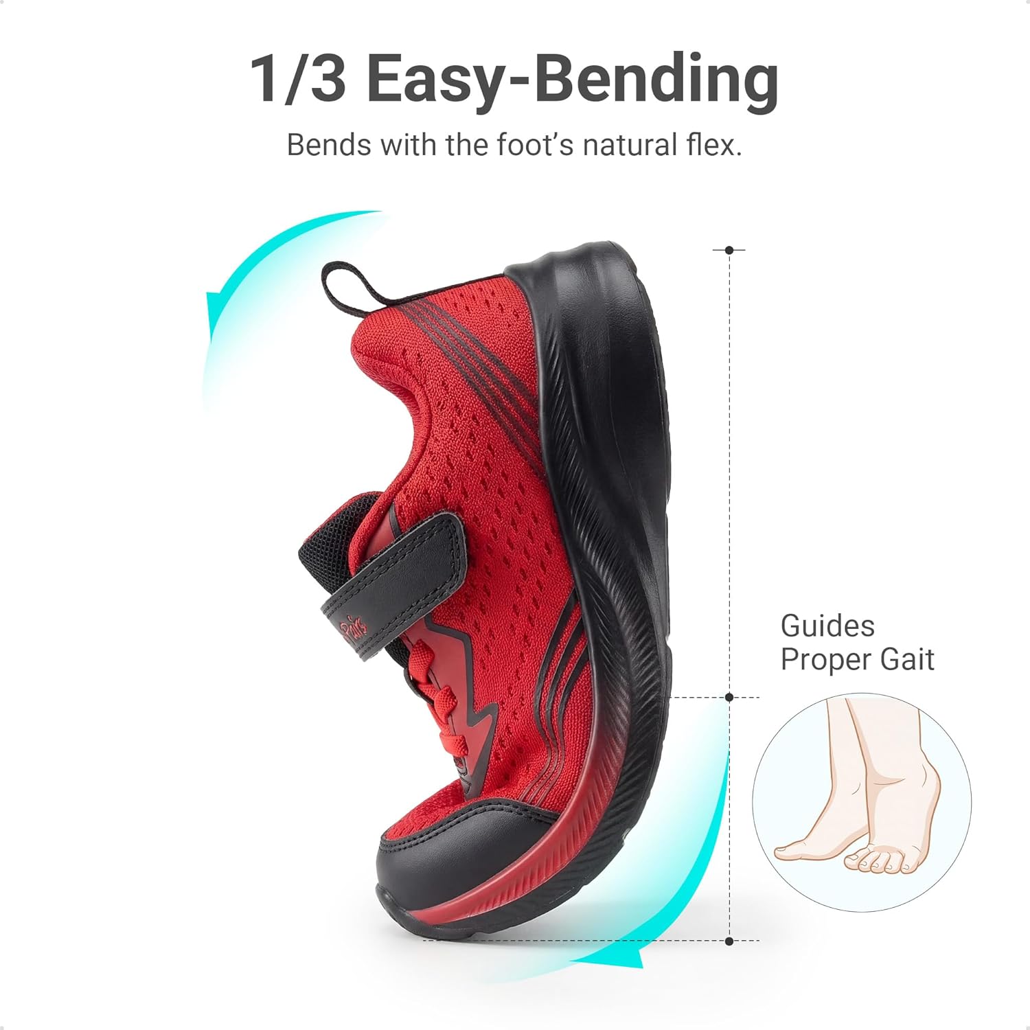 DREAM PAIRS Boys Girls Shoes Kids Tennis Sneakers Athletic Running Walking School Gym Lightweight Footwear for Little/Big Kid - Image 4
