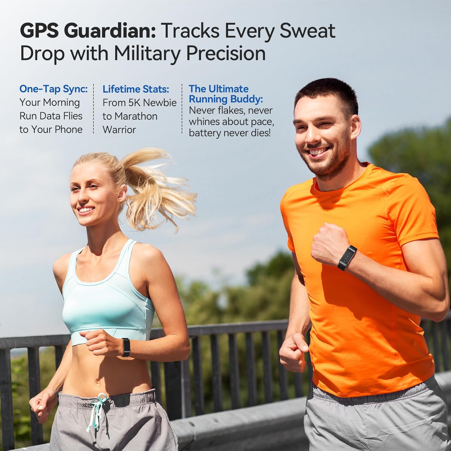 Smart Bracelet, Wearable Activity & Fitness Tracker Band, 24H Sleep Tracker, All-Day Continuous Heart Rate Blood Pressure Stress HRV Monitor, 173 Sport Modes Smart Wristband with Free APP Black - Image 2