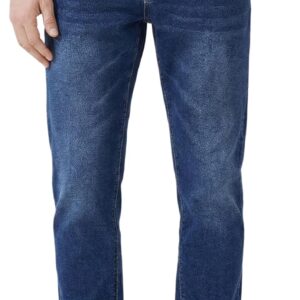 MZNBURAM Men’s Slim Fit Stretch Jeans – Casual Taper Denim Pants for Everyday Work and Daily Wear, All Season Comfort