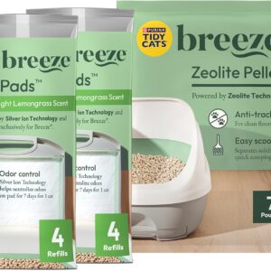 Purina Tidy Cats Breeze Litter System Cat Refill Bundle – 7.91 lb. Box