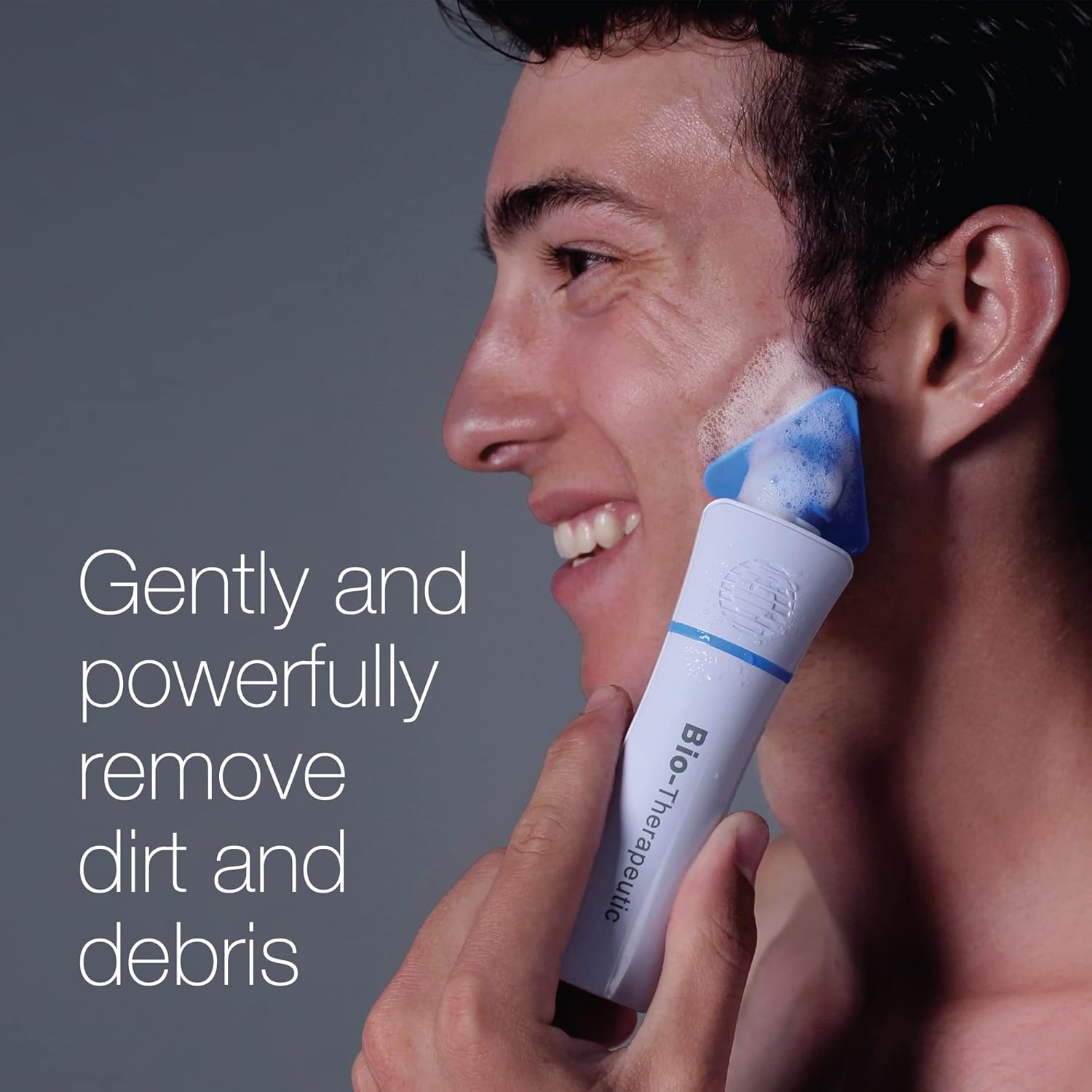 Bio-Therapeutic bt-Sonic Facial Cleansing Brush, Microsonic Handheld Silicone Face Cleanser, Exceptional Quality Water Resistant Face Exfoliator, Mother’s Day Gift Option - Image 5