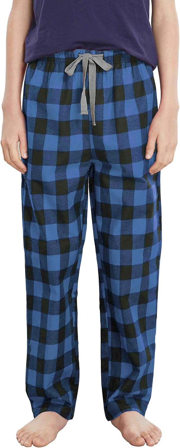HiddenValor Big Boys Cotton Pajama Lounge Pants With Pockets