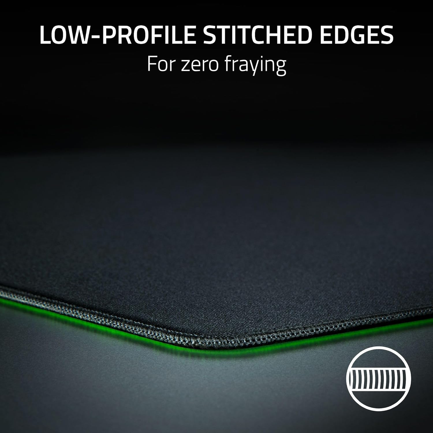 Razer Gigantus V2 Pro Soft Esports Gaming Mouse Pad (Speed) – Low Friction Cloth Surface, Tracking Accuracy, GlideCore Foam, Anti Slip Base, Low-Profile Stiched Edges – Large - Image 7