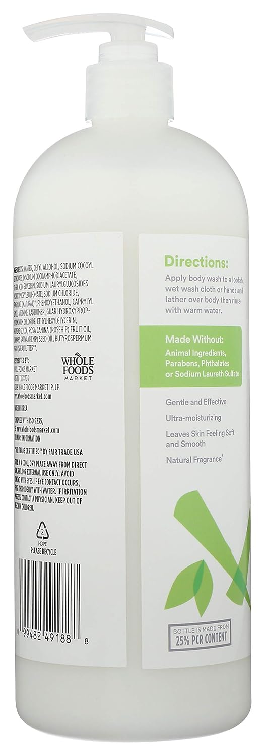 365 by Whole Foods Market, Body Wash Moisturizing Aloe & White Tea, 32 Fl Oz - Image 4
