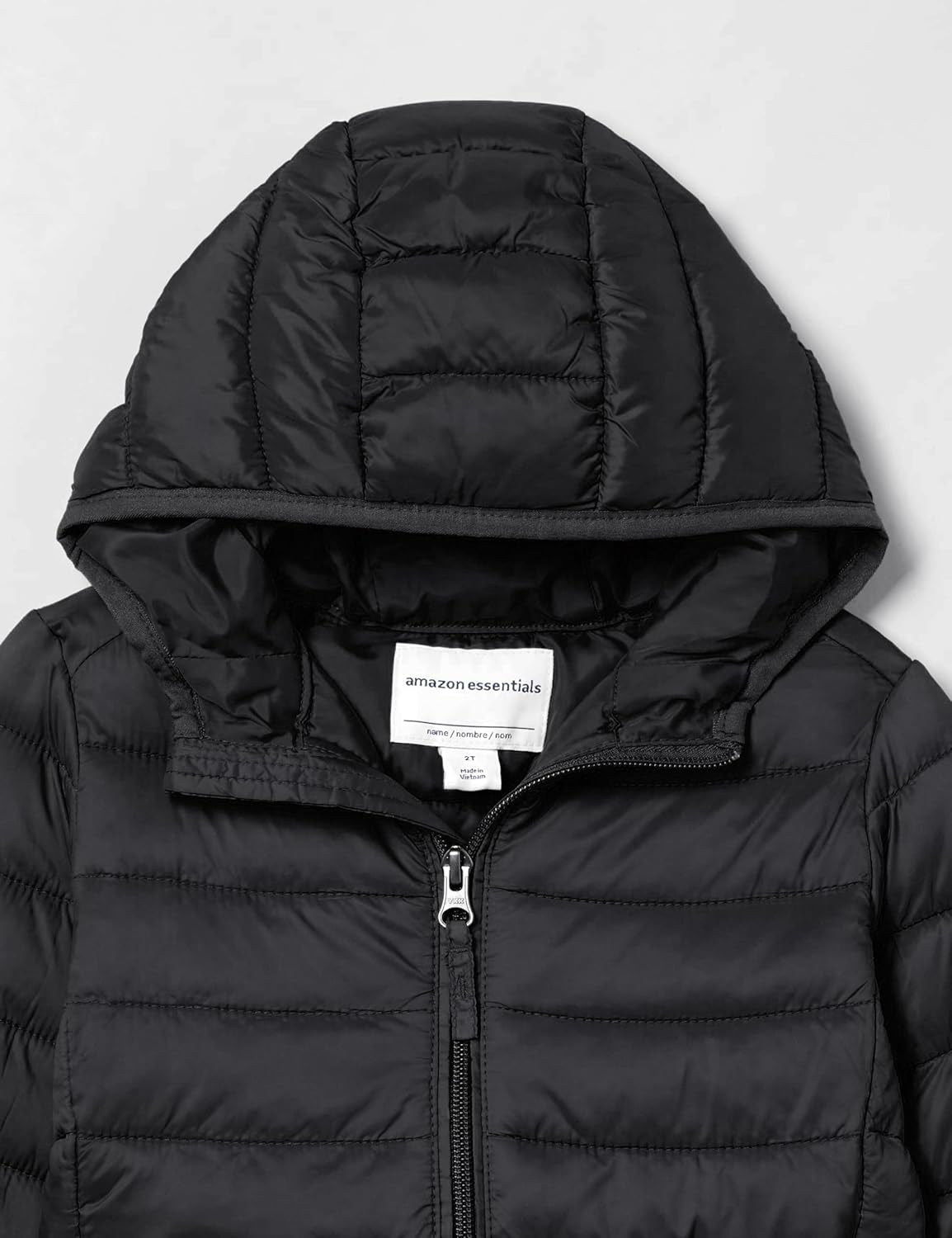 Amazon Essentials Boys and Toddlers' Lightweight Water-Resistant Packable Hooded Puffer Jacket, Insulated - Image 4