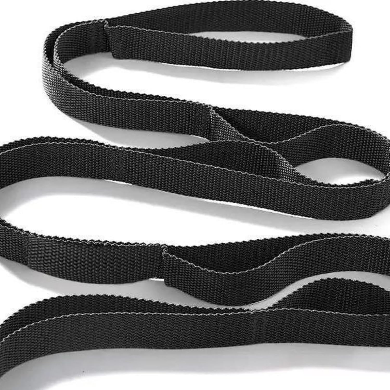 Stretching Strap Yoga Strap for Home Workout, Exercise, Pilates and Gymnastics, 10 Loops Non-Elastic Stretch Bands with Aesthetic Packaging for Women & Men - Image 7