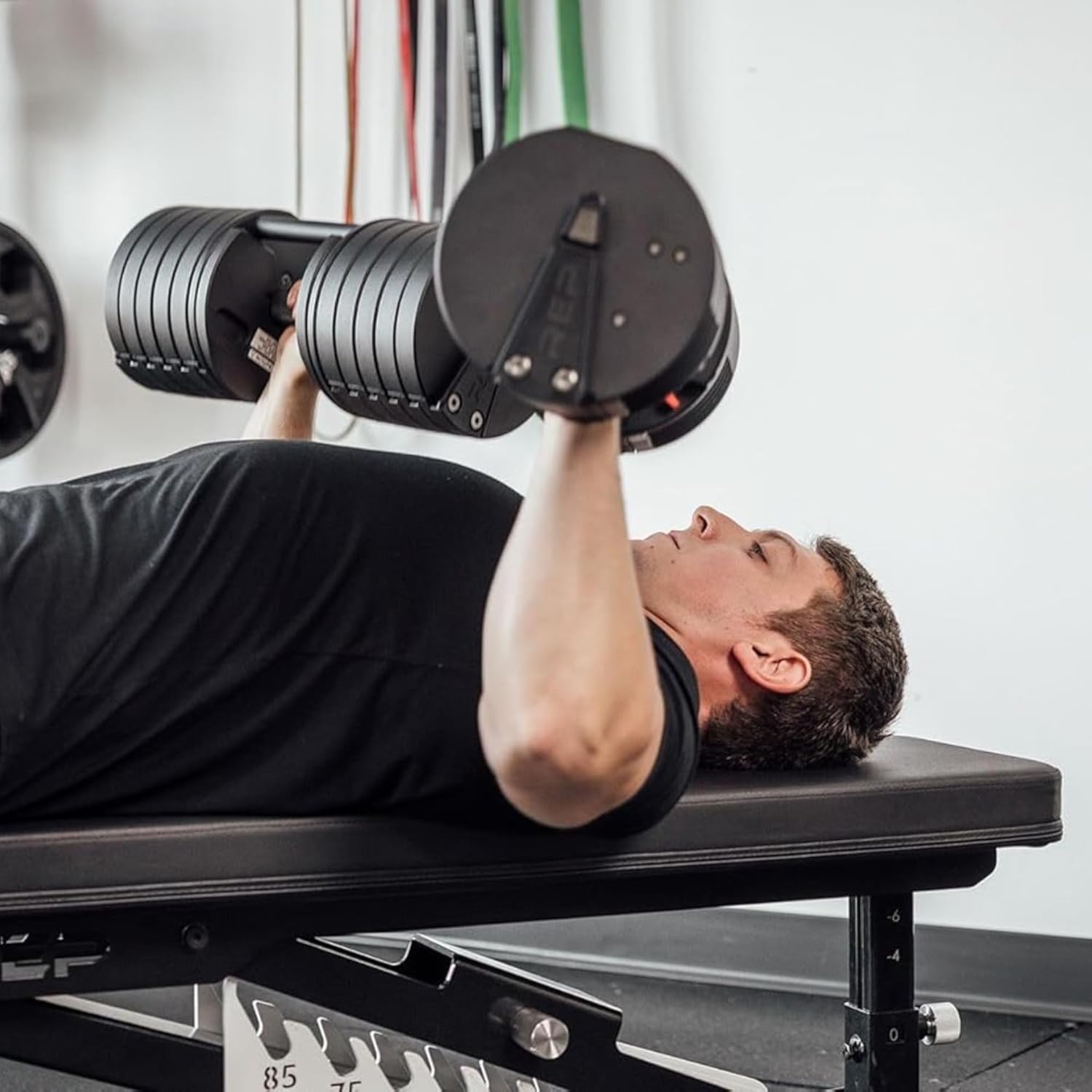 Rep Fitness Quickdraw Adjustable Dumbbells, Multiple weight ranges available including: 5-30, 5-40,5-50 and 5-60 lbs - Image 8