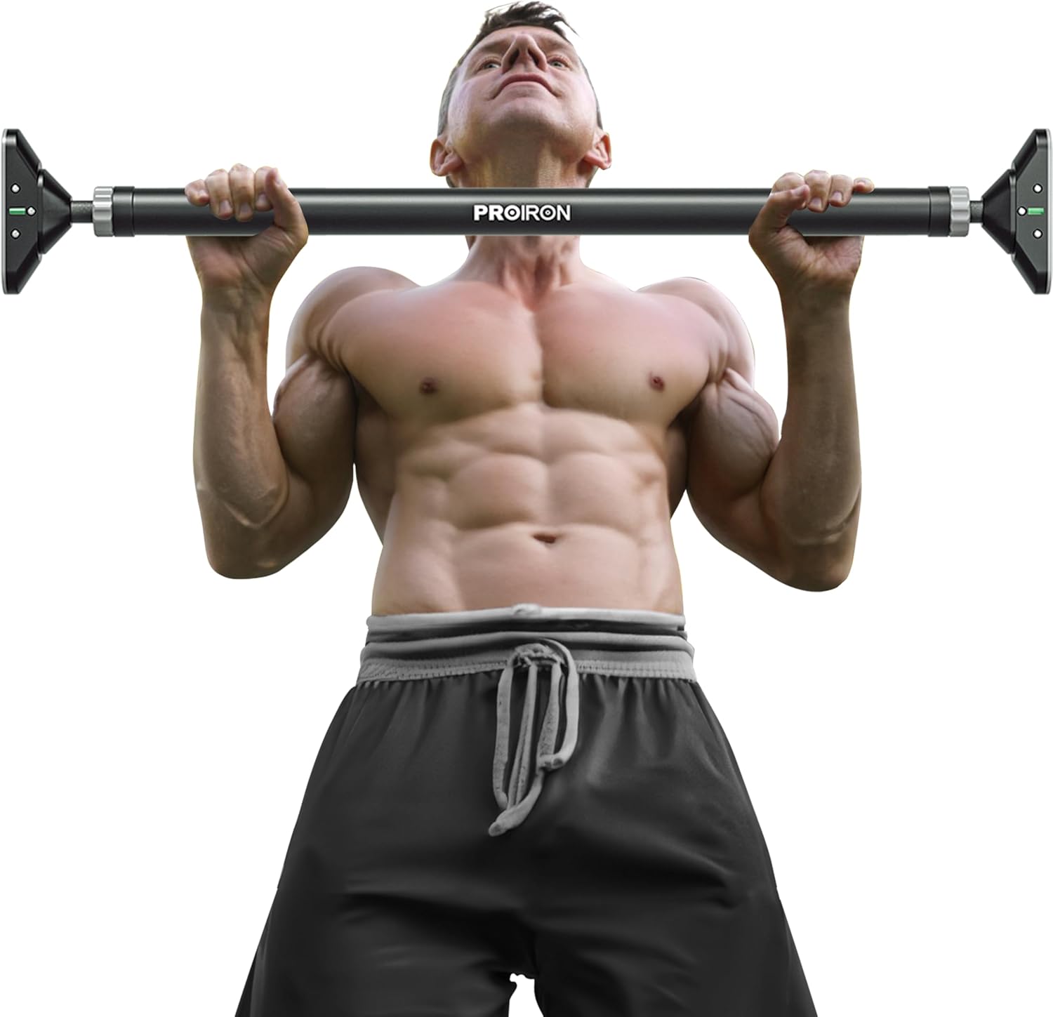 PROIRON Door Pull Up Bar Doorway Frame Chin Up Bar from 28.3in-38.2in,No Screws,Home Gym Upper Body Workout Fitness Equipment,Exercise Hanging Bar Portable,Non-slip Secure Grip,440 LB - Image 9