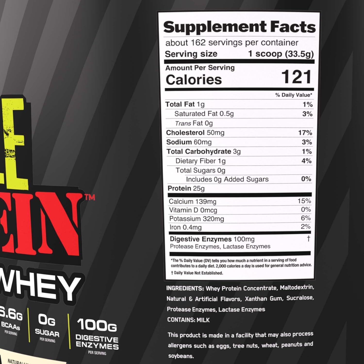 COLOSSAL LABS Muscle Whey Protein Flavored Protein Powder, 25,000mg Amino Acids/Serving, Cold Filtered(Packaging May Vary) (12 Pound (Bucket), Vanilla) - Image 7