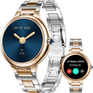 SOUYIE 2026 Luxury Smart Watch for Women, 1.19″ AMOLED Display, DA GPT Smartwatch, Heart Rate, Sleep Monitor, 107 Sports Modes Fitness Tracker, Compatible with iOS & Android