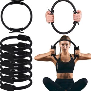 Syhood Pilates Ring 11. 81 Inch Pilates Circle Yoga Ring Magic Lightweight Flexible Workout Equipment for Fitness Physical Therapy Resistance Exercise Arms Legs