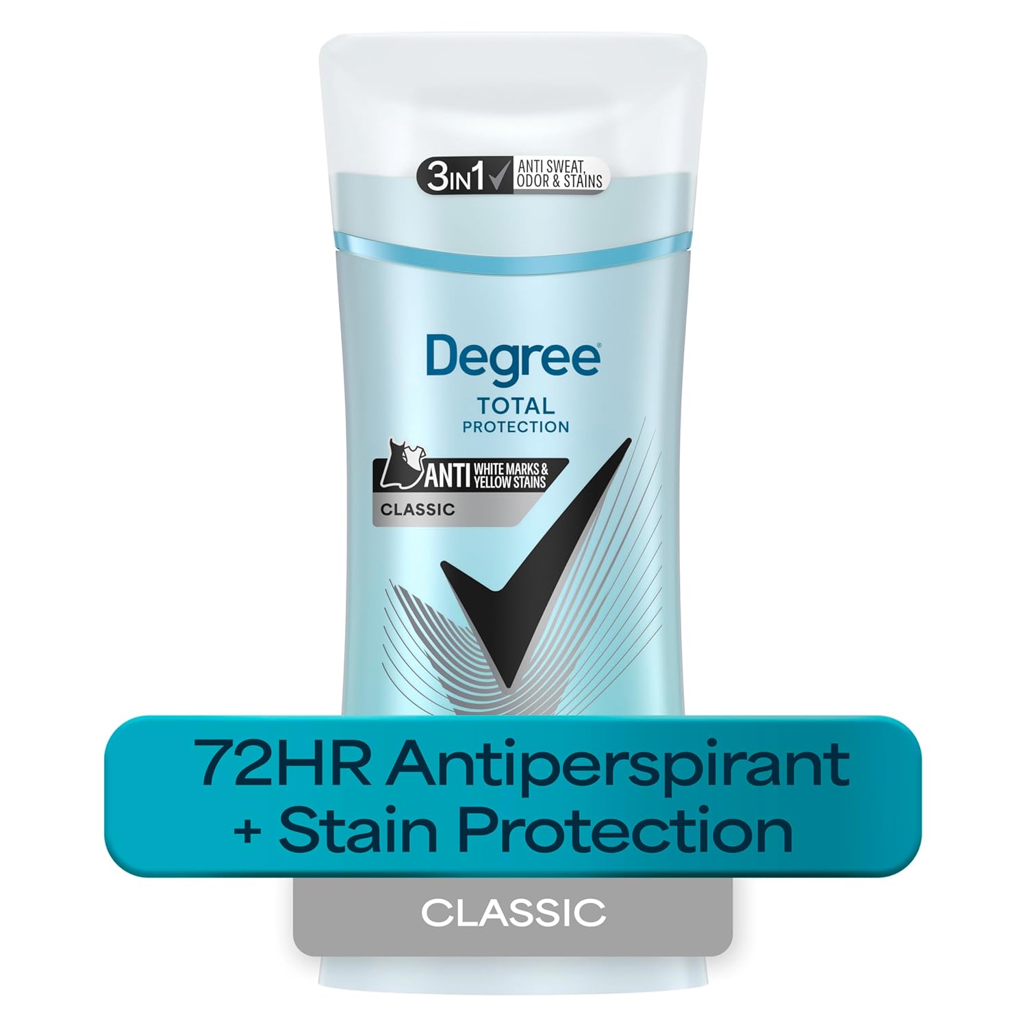 Degree UltraClear Antiperspirant Deodorant Black+White Anti White Marks and Yellow Stains Deodorant for Women 2.6 oz - Image 5