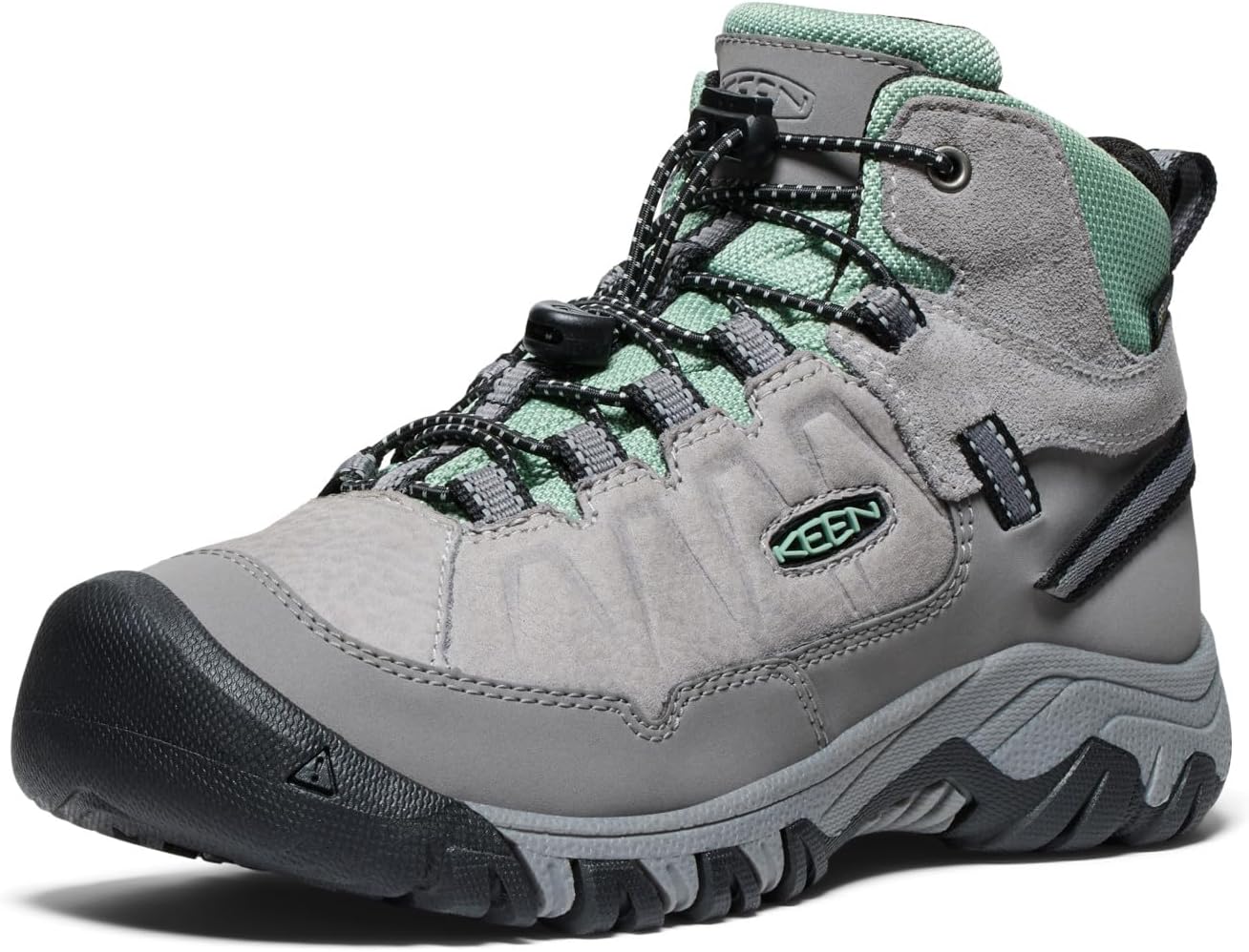 KEEN Unisex-Child Targhee 4 Mid Height Durable Comfortable Waterproof Hiking Boots