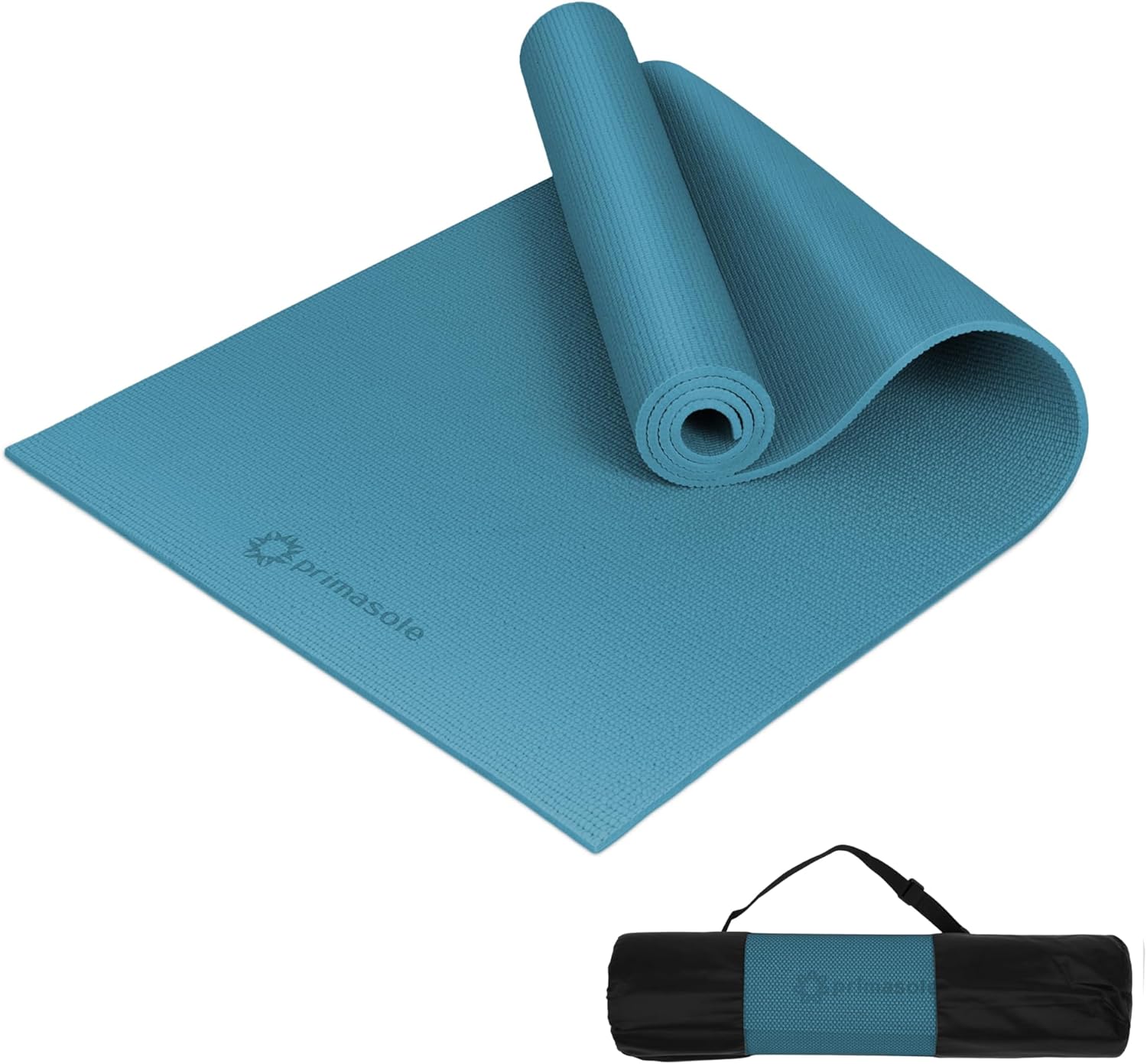Primasole Professional Yoga Mat 1/4 Inch Thick – Slip-Resistant Exercise Mat for Yoga, Gym & Home Workouts – High Density Anti-Skid Pilates Fitness Mat (Forest Green)