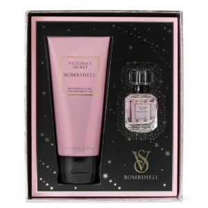Victoria’s Secret Bombshell Mini Fragrance Duo Gift Set, Eau de Parfum & Travel Lotion