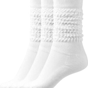 BomKinta Slouch Socks Women Thigh High Boot Socks Soft Scrunch Socks – Gifts for Women Size 5-11