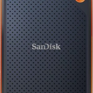 SANDISK 4TB Extreme PRO Portable SSD – Up to 2000MB/s – USB-C, USB 3.2 Gen 2×2, IP65 Water and Dust Resistance, Updated Firmware – External Solid State Drive – SDSSDE81-4T00-G25,Black