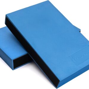 StrongTek 2-in-1 Non-Slip Balance Pad – High-Density Foam Cushion, Supportive Exercise Mat & Knee Pad for Core Training, Yoga, Pilates, Physical Therapy, Stability Training, Stretching, and Rehab