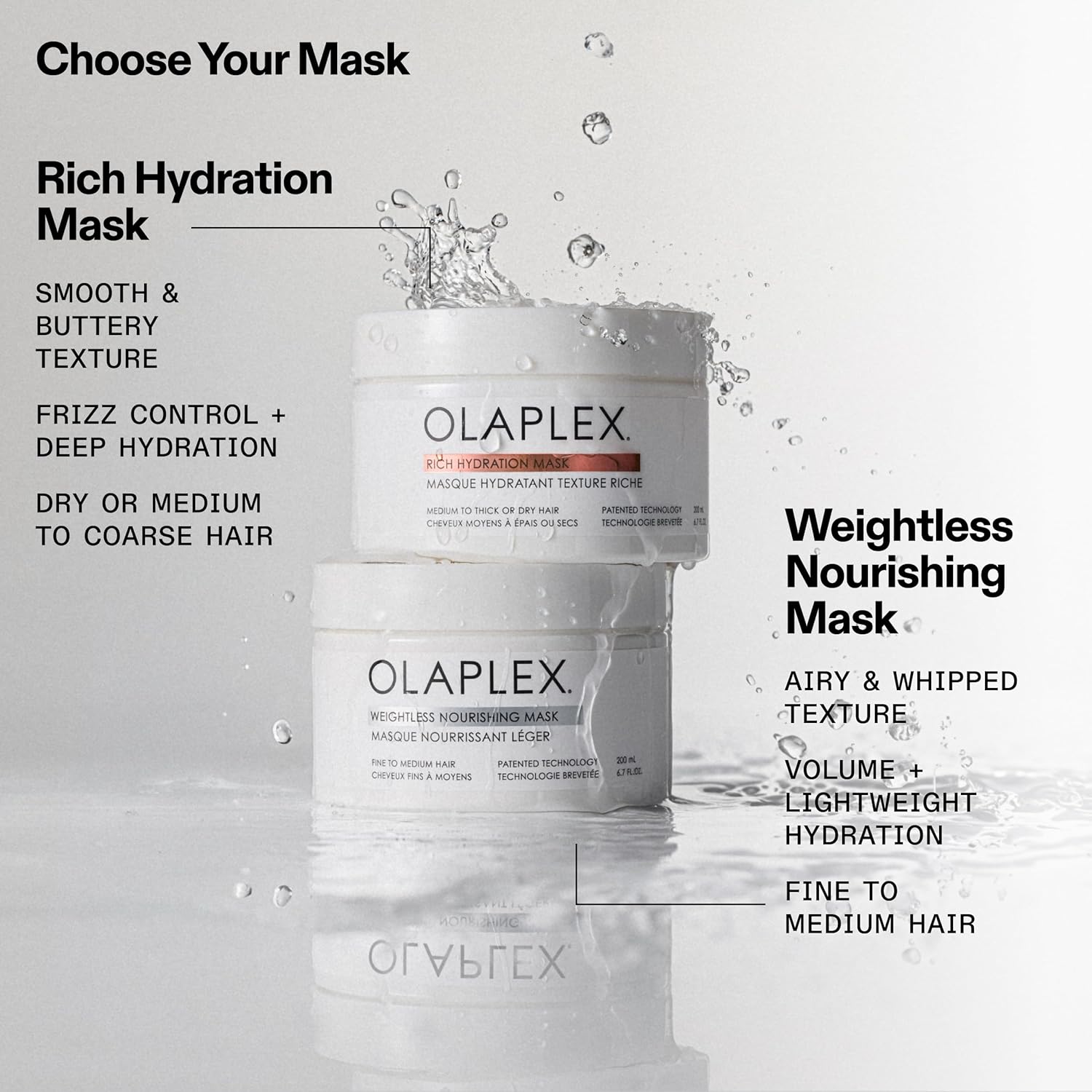 Olaplex Rich Hydration Mask: Cuticle Sealing Mask | Hydrate & Control Frizz | For Dry or Medium to Coarse Hair, 200 ml / 6.7 Fl Oz - Image 10