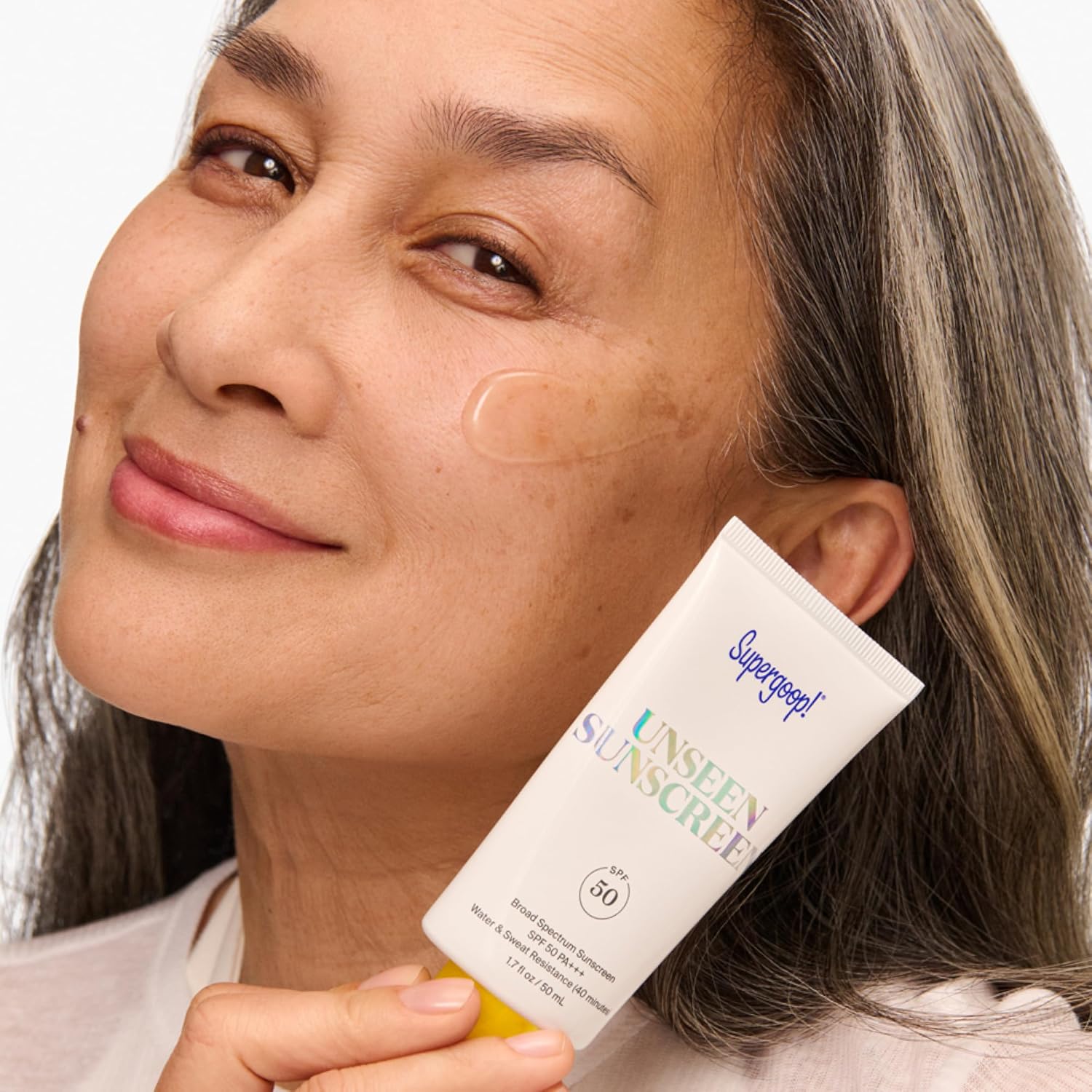 Supergoop! Unseen Sunscreen - Clear & Invisible Face Sunscreen + Broad Spectrum + Makeup-Gripping Primer - Weightless, Scentless, Oil Free - For All Skin Types & Tones - Image 12