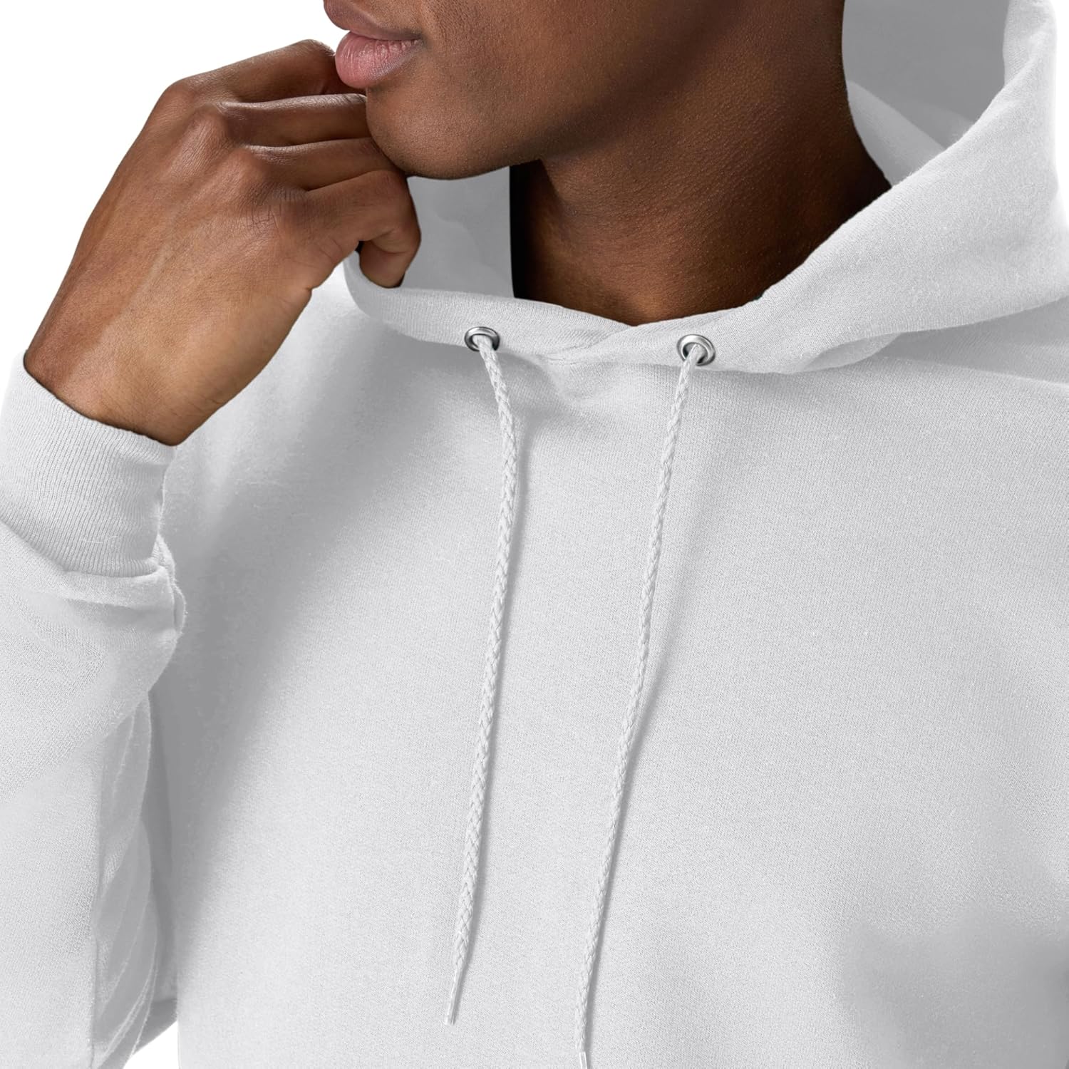 Hanes Men's EcoSmart Hoodie, Midweight Fleece, Pullover Hooded Sweatshirt - Image 4