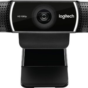 Logitech 1080p Pro Stream Webcam for HD Video Streaming and Recording at 1080p 30FPS