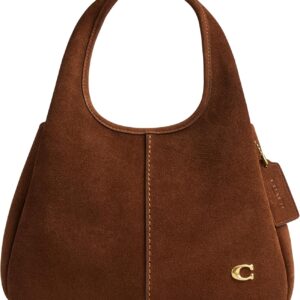 COACH Polished Pebble Leather Lana Shoulder Bag 23