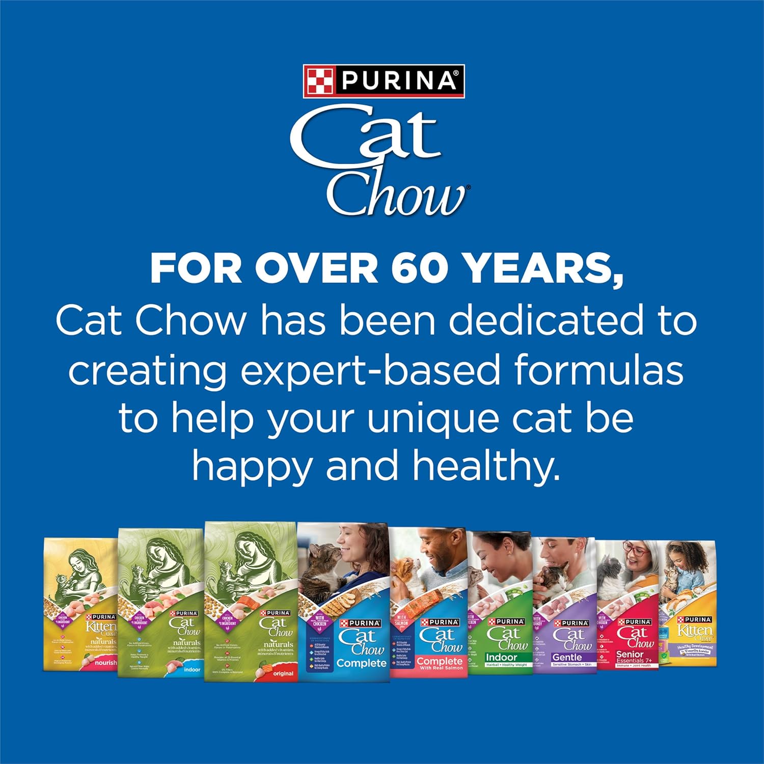 Purina Cat Chow Complete High Protein Dry Cat Food With Real Chicken - (Pack of 4) 3.15 lb. Bags - Image 10