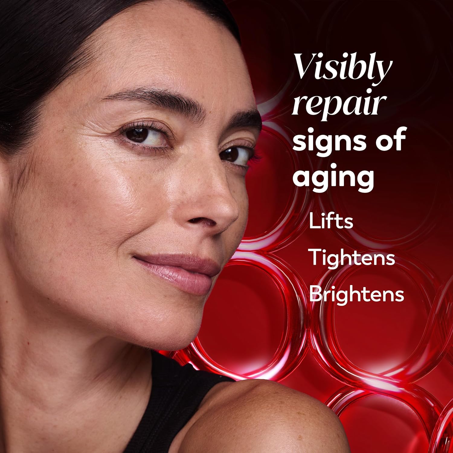 Olay Regenerist Under Eye Cream Roller, Eye Wrinkle Cream, Crows Feet & Bags Treatment, Anti-Wrinkle, Anti-Aging Serum, Fragrance-Free, Hexa-Repair Peptide & Bakuchiol, 0.7oz - Image 3