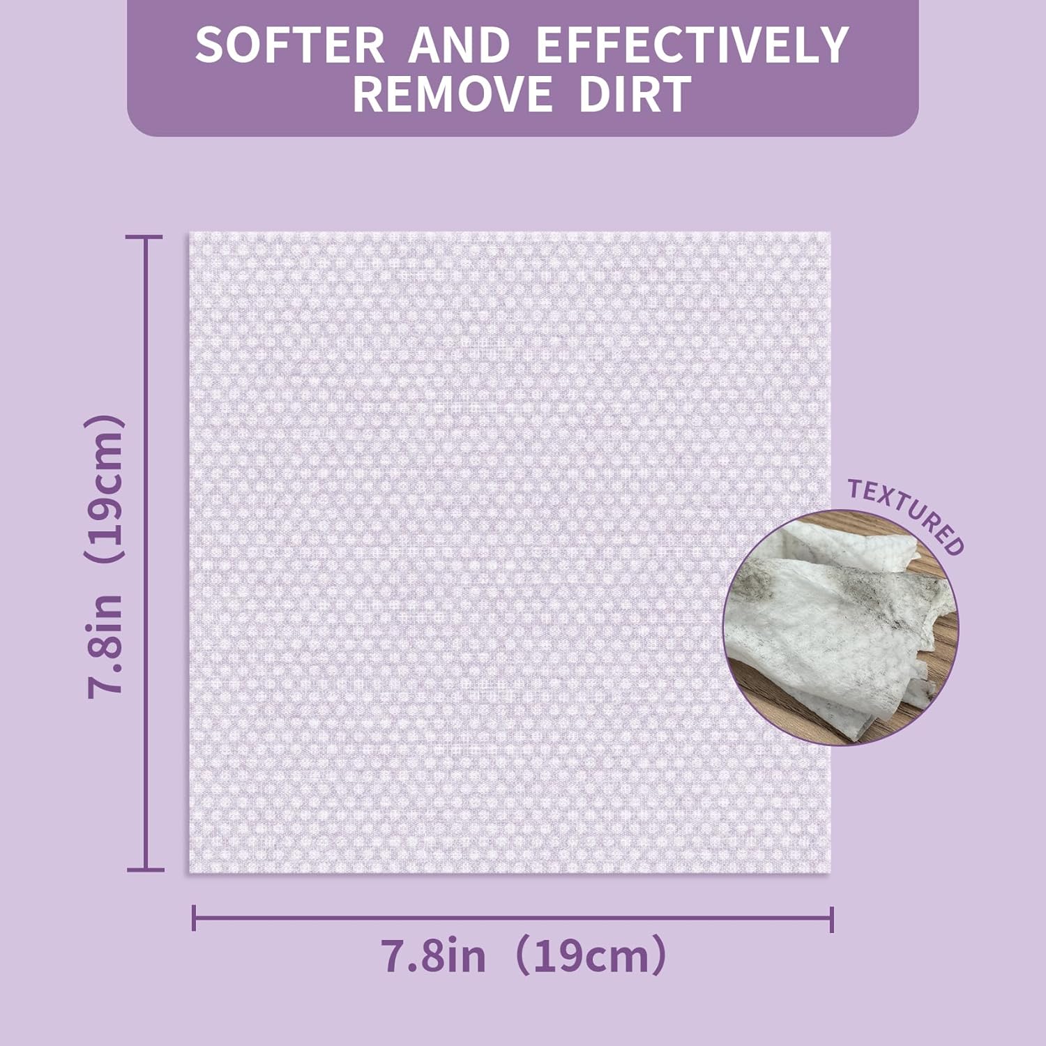 IMMHABI 400 PCS Pet Wipes for Paws and Butt Hypoallergenic Pets Cleansing & Deodorizing Anal Gland Hygienic Puppy Wipes for Dogs Face and Body Wipes Cleaning Fur Doggie Wipes Doggy Wipes (Lavender) - Image 5