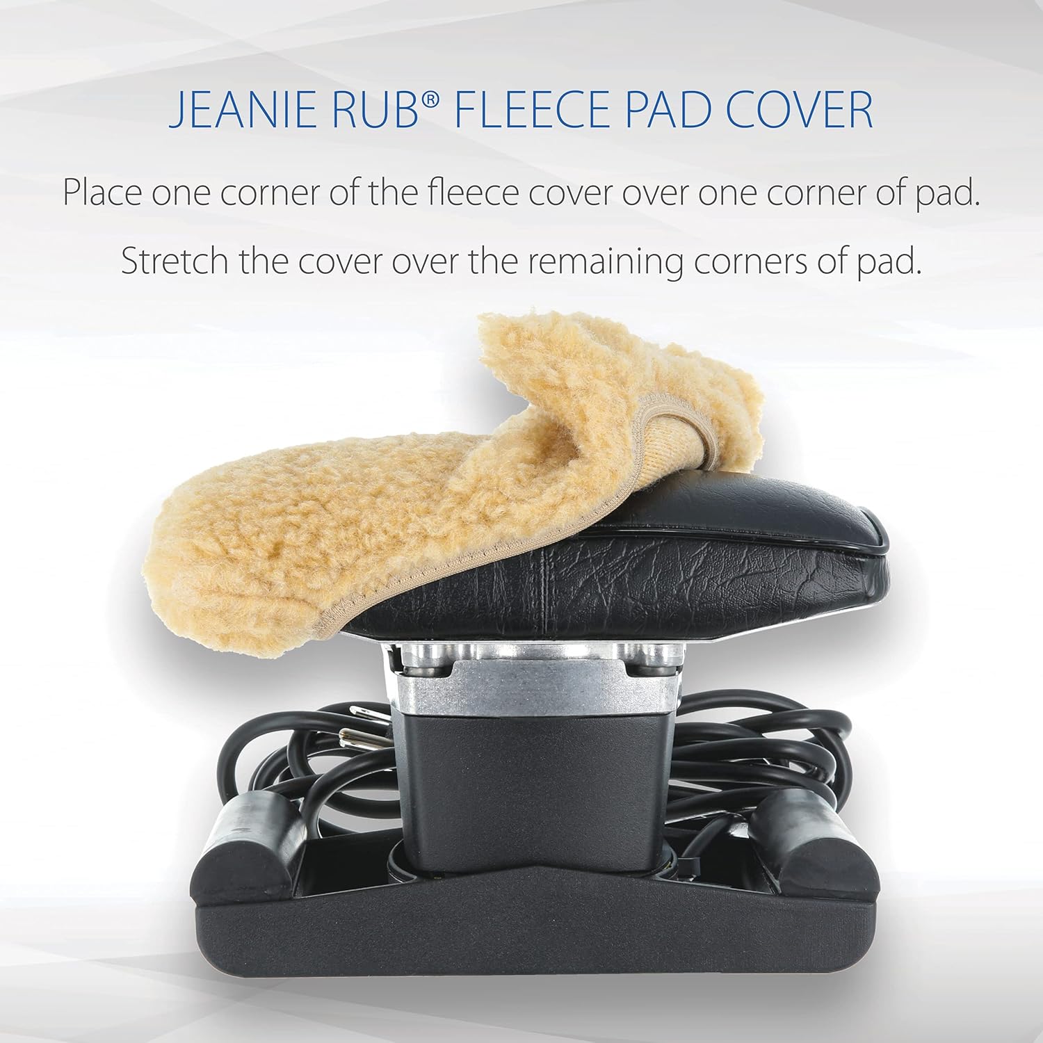 Core Products Jeanie Rub Variable Speed Massager - Fleece Cover Combo - Image 5