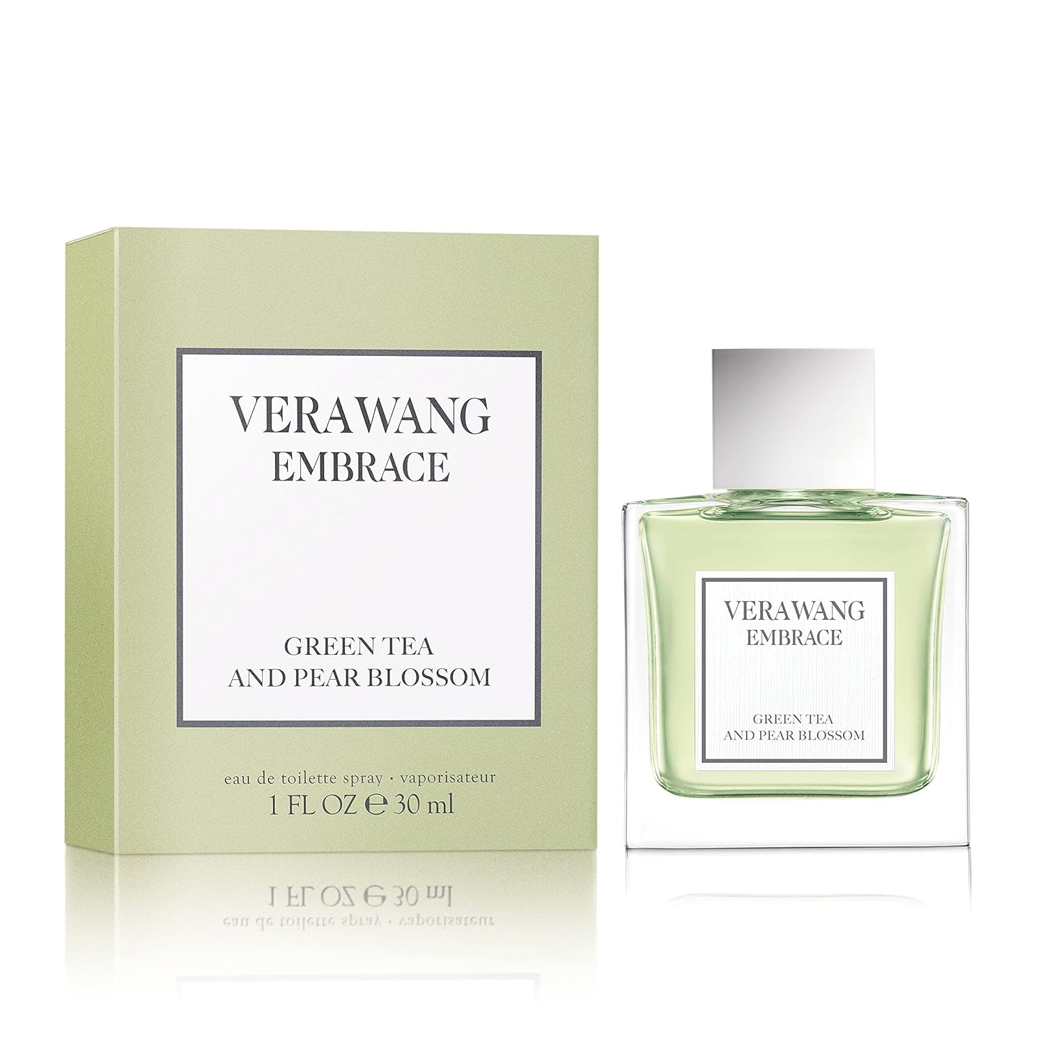 Vera Wang Embrace Eau de Toilette Spray for Women, Green Tea & Pear Blossom, 1 Fl Oz - Image 2