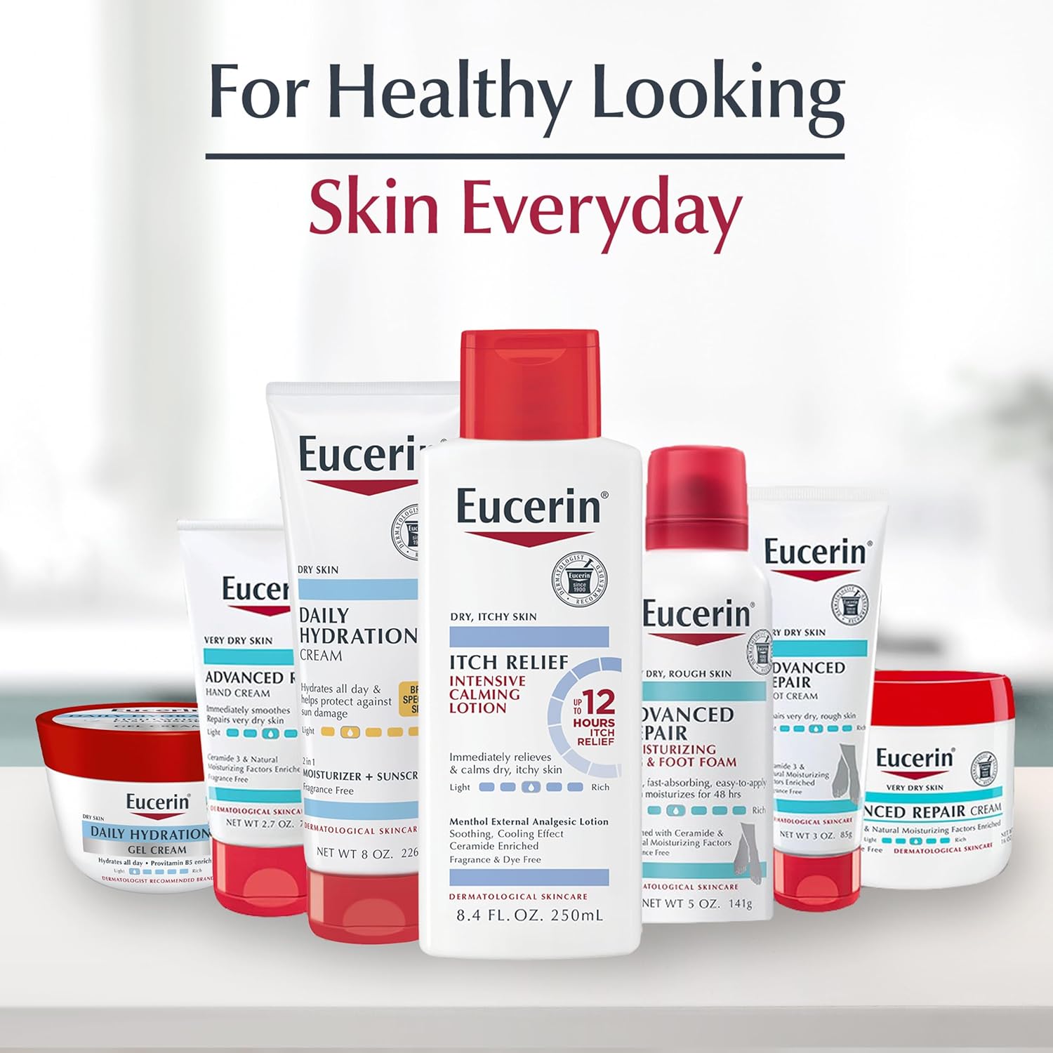 Eucerin Skin Calming Body Lotion, Natural Oatmeal Enriched Body Lotion for Dry, Itchy Skin, 16.9 fl. oz. Bottle - Image 6