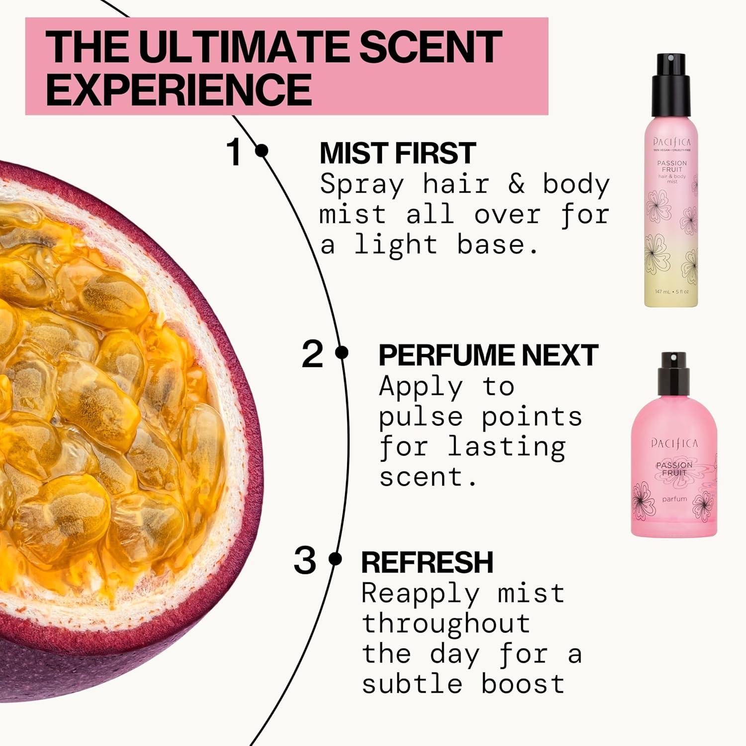 Pacifica Passion Fruit Perfume – Tropical Fruity Floral Clean Perfume for Women with Passionfruit, Pineapple & Vanilla, Vegan, Non-Toxic, Beachy Summer Scent (2 fl oz) - Image 10