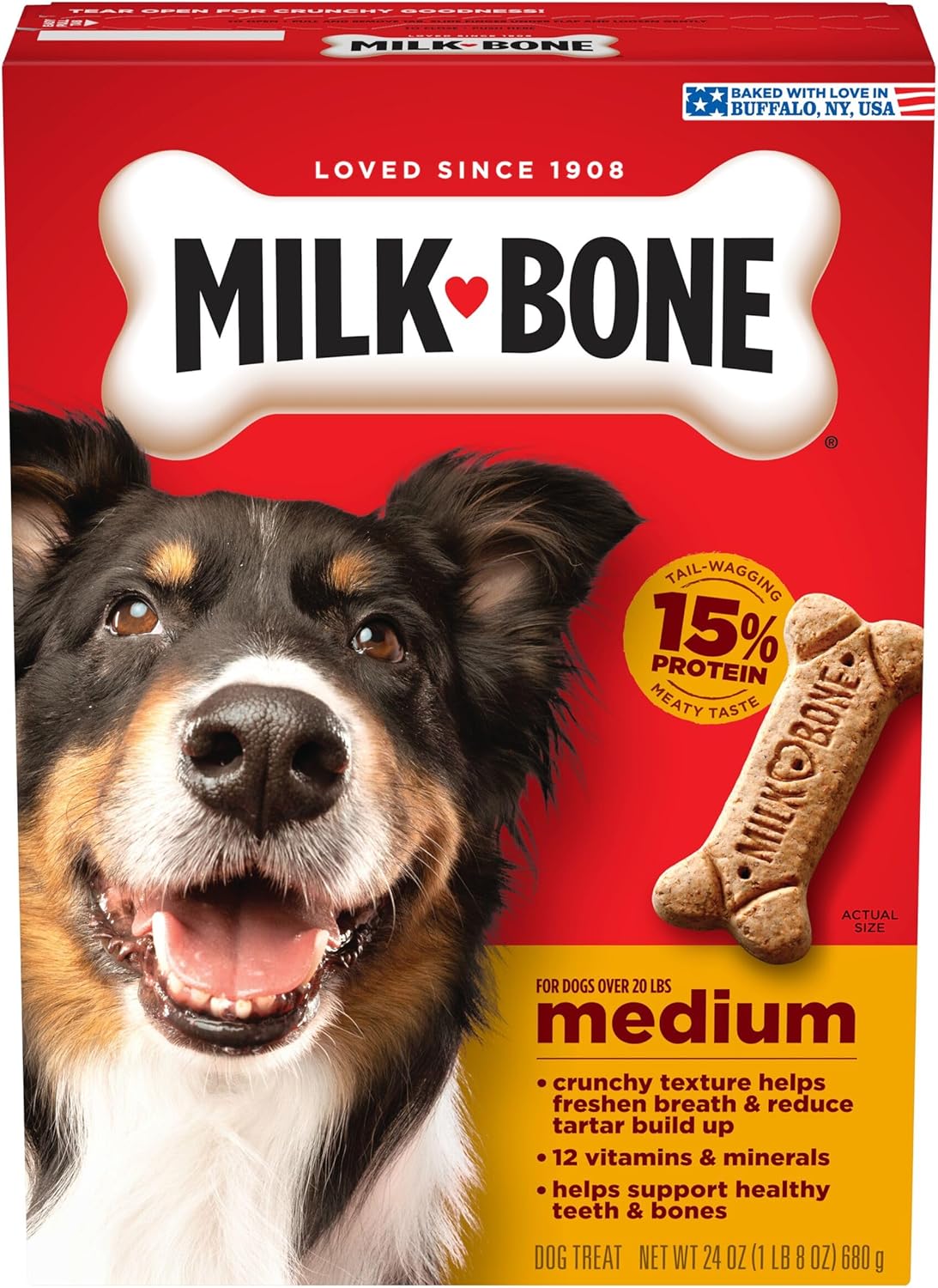 Milk-Bone Original Dog Treats Biscuits for Medium Dogs, 24 Ounces (Packaging May Vary) - Image 9
