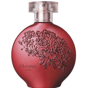 O BOTICARIO Floratta Red Eau de Toilette, Long-Lasting, Fresh Floral Fragrance Perfume for Women, 2.5 Ounce