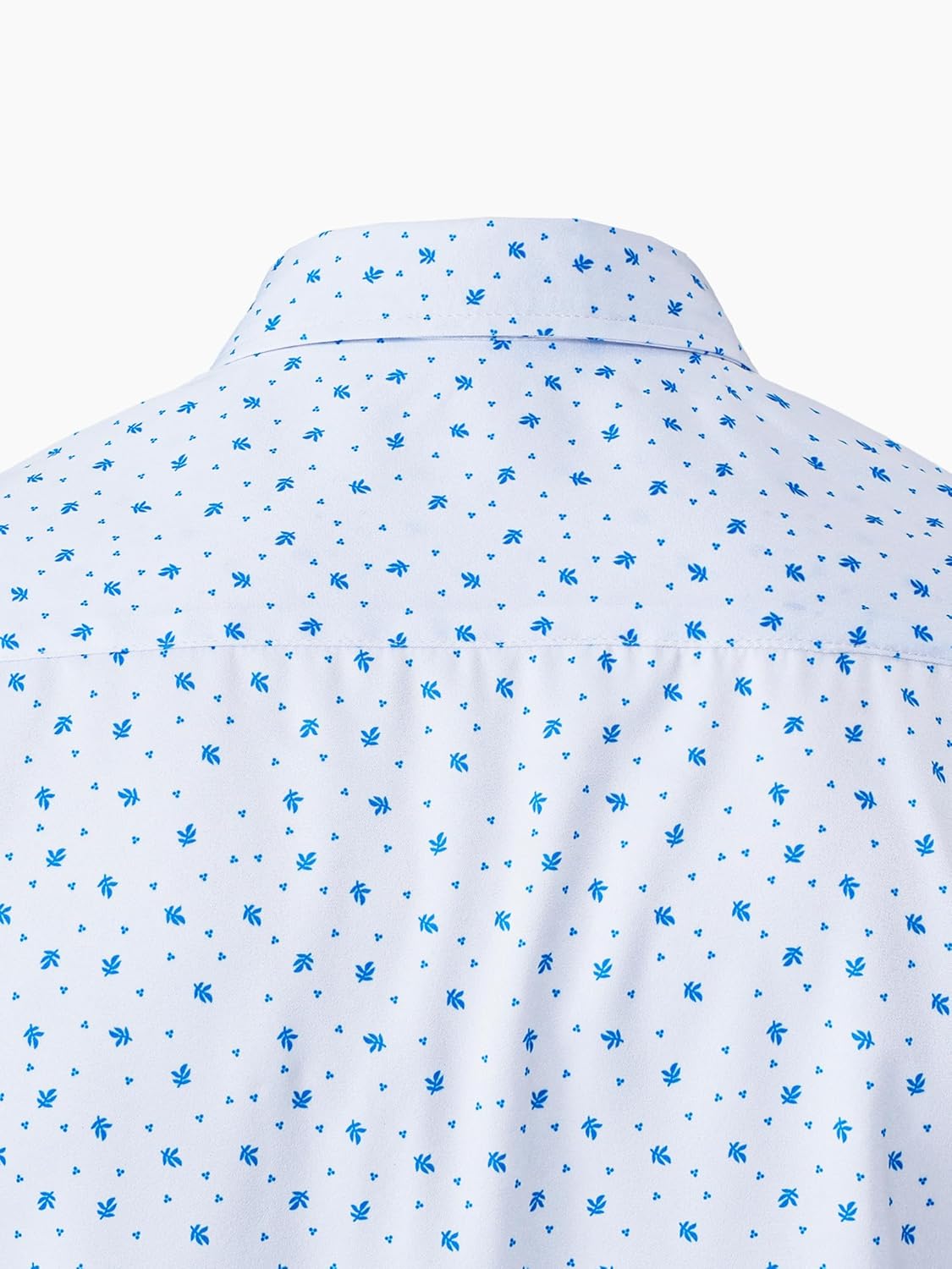 JOTOOK Mens Printed Dress Shirts Long Sleeve Button Down Shirts Stretch Business Casual Shirt - Image 4