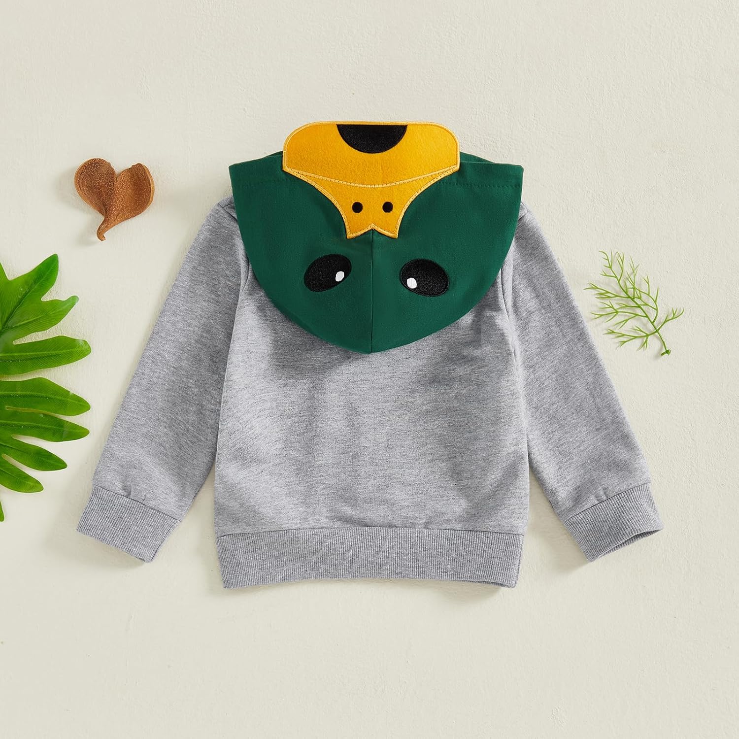 Twopumpkin Toddler Baby Boy Mallard Duck Hooded Sweatshirt Long Sleeve Hoddies Cute Sweater Outfit Fall Winter Clothes - Image 6