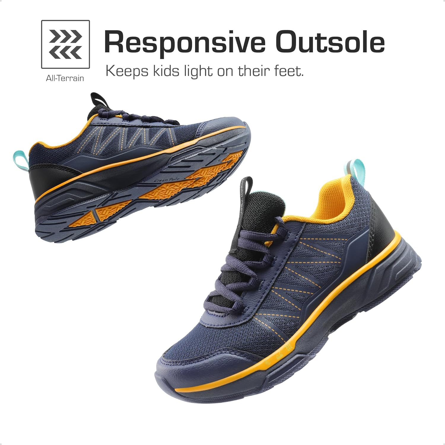 DREAM PAIRS Boys Girls Shoes Kids DuraPlay Tennis Footwear Non Slip Athletic Running Walking Lightweight Lace Up Sneakers for Little/Big Kid - Image 5