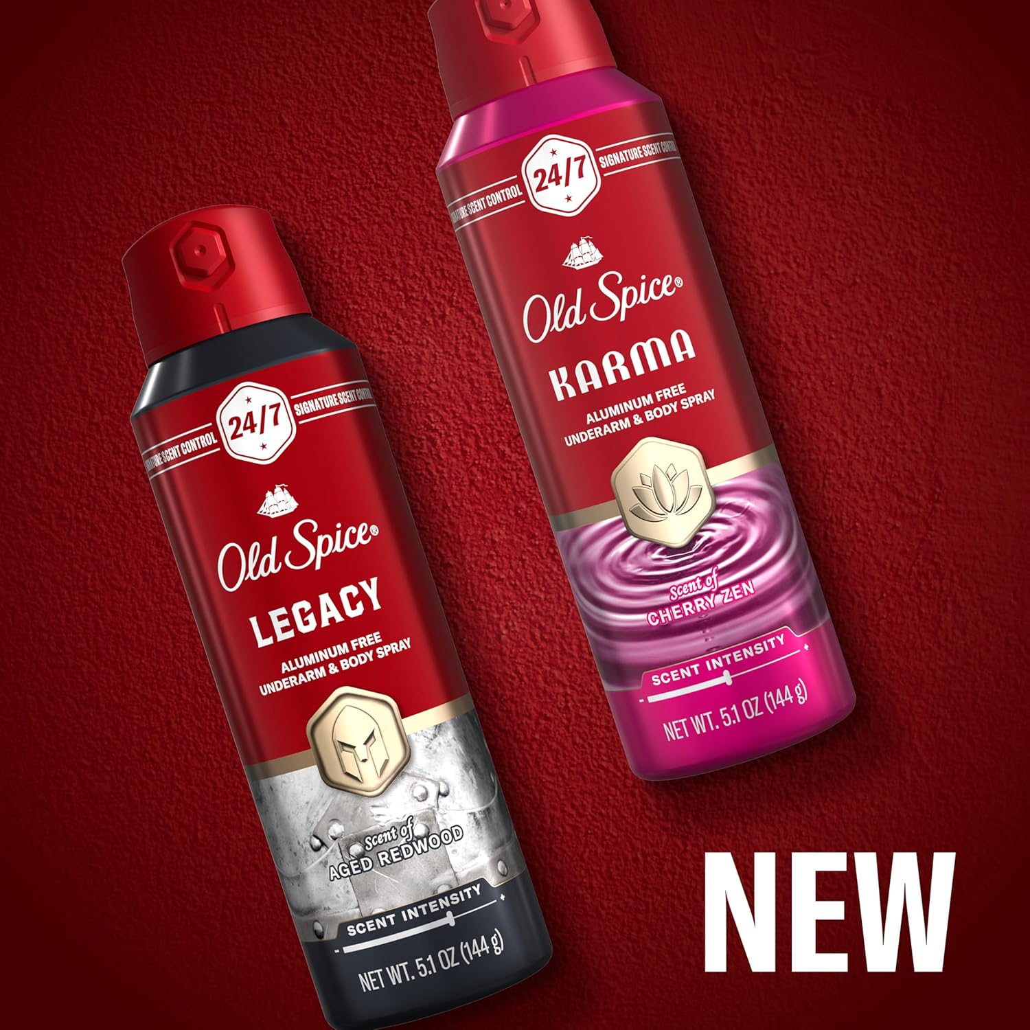 Old Spice Aluminum Free Body Spray for Men, 24/7 Signature Scent & Lasting Freshness, All-Day Odor Protection, Easy Application, Legacy with Coconut, Pine & Cedar Scent, 5.1 oz - Image 12