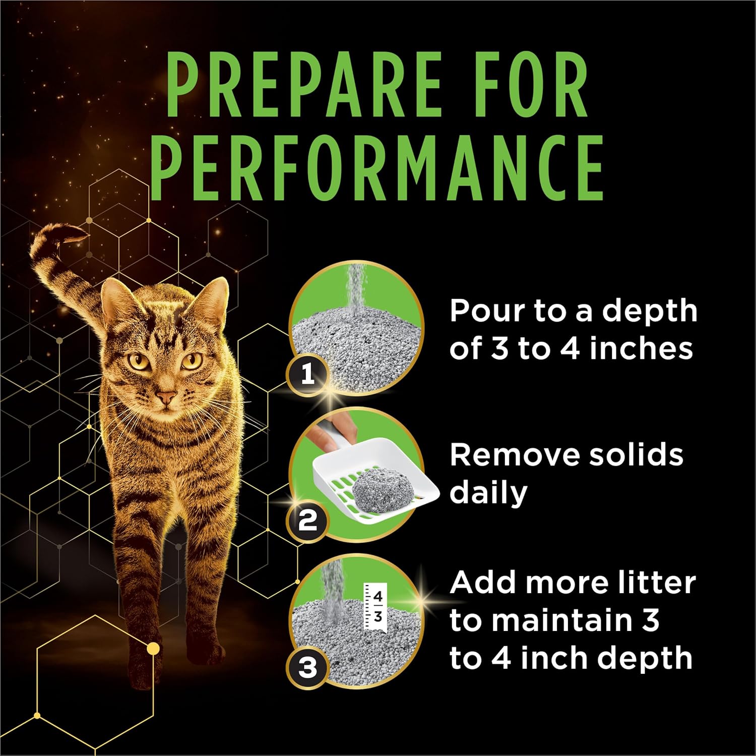 Purina Tidy Cats Performance Plus Active Clean Scented Clumping Multi Cat Litter - 22 lb. Box - Image 5