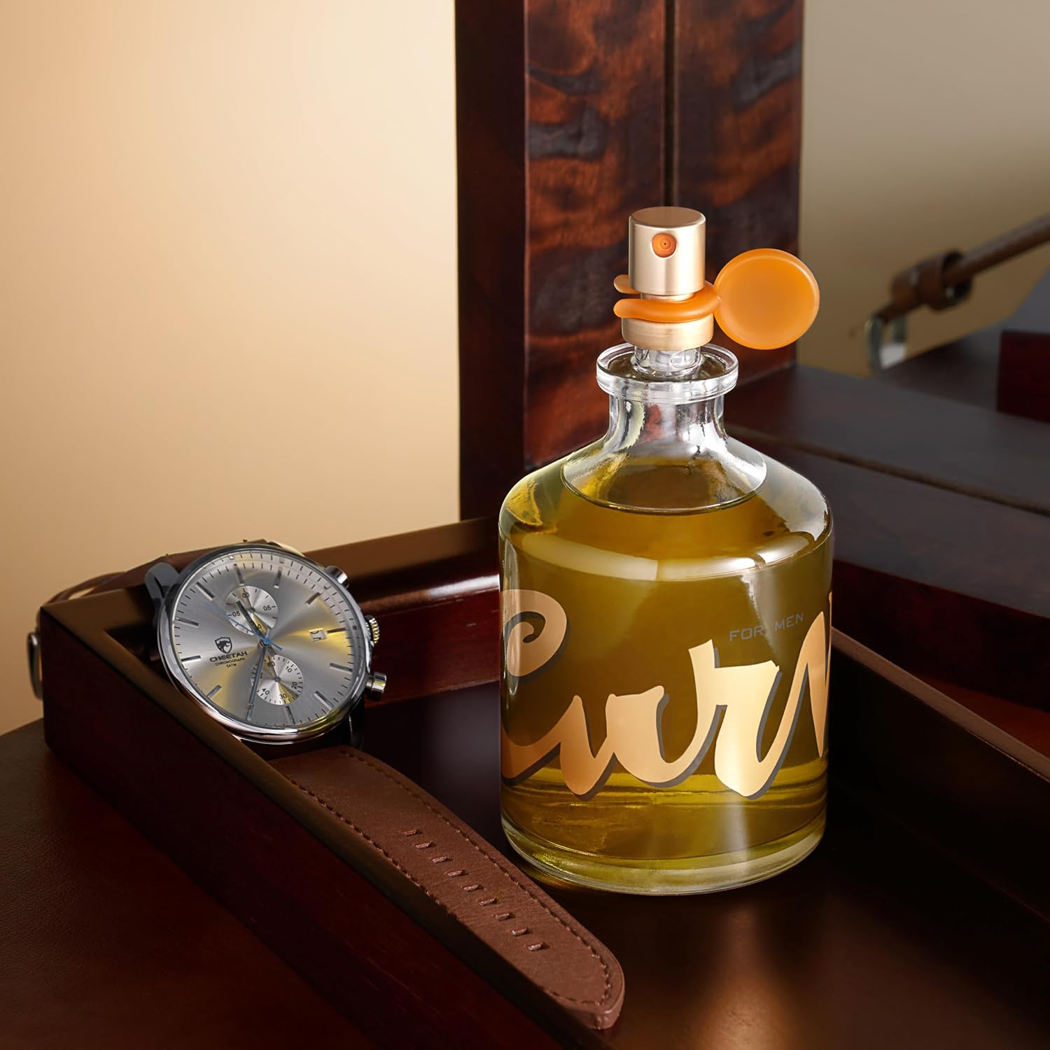 Curve Men's Cologne Fragrance Spray, Spicy Wood Magnetic Scent for Day or Night, 6.8 Fl Oz - Image 7
