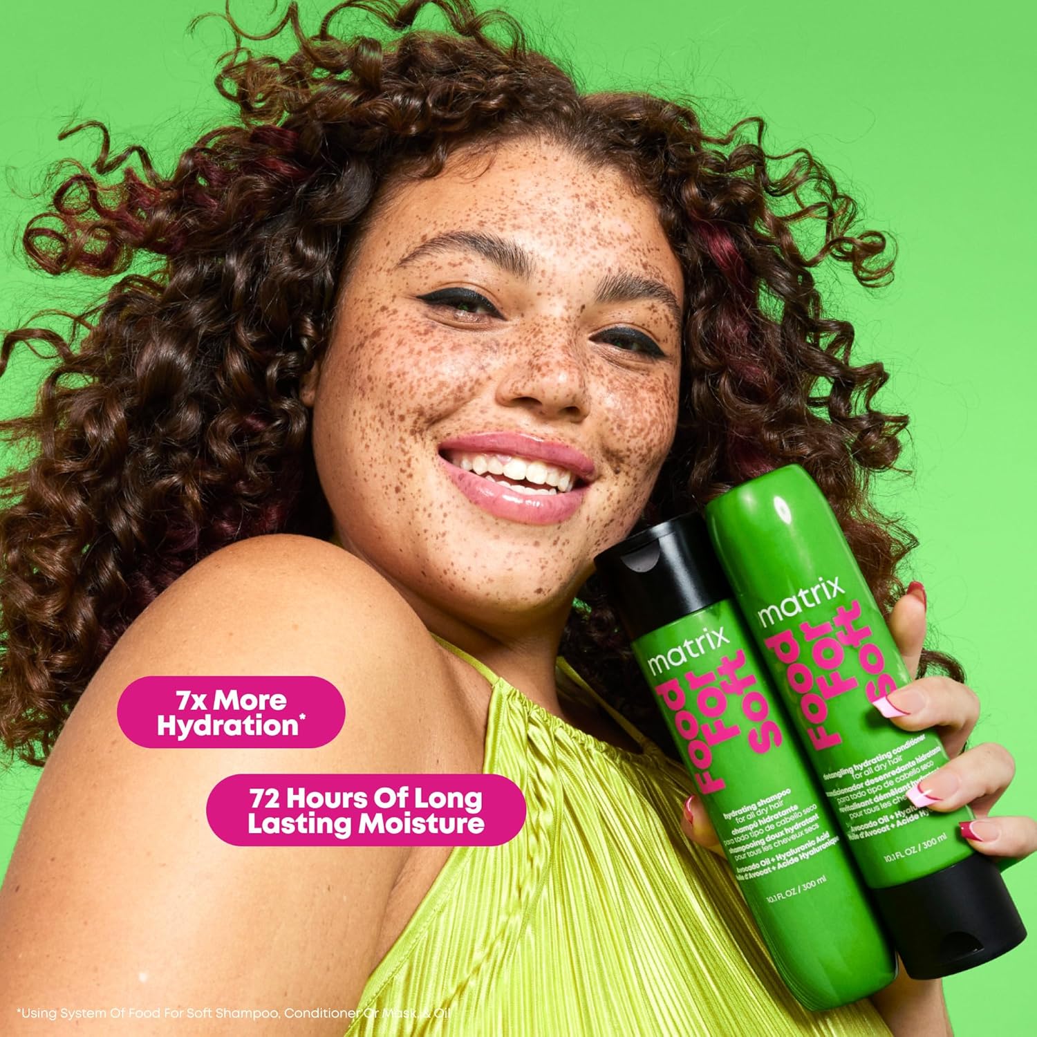 MATRIX Food For Soft Hydrating Conditioner For Dry and Brittle Damaged Hair - Moisturizes, Softens & Smooths, With Avocado Oil & Hyaluronic Acid, Vegan, For All Hair Types - Image 2