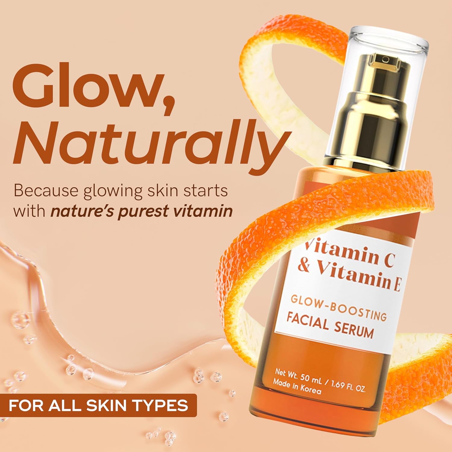 Envy Vitamin C Serum with Vitamin E & Glycerin - Skin, Dark Spot Reduction & Anti-Aging, Dermatologist Tested, Hydrating Glass Skin Serum - Cruelty-Free for All Skin Types - 1.69 Oz - Image 7