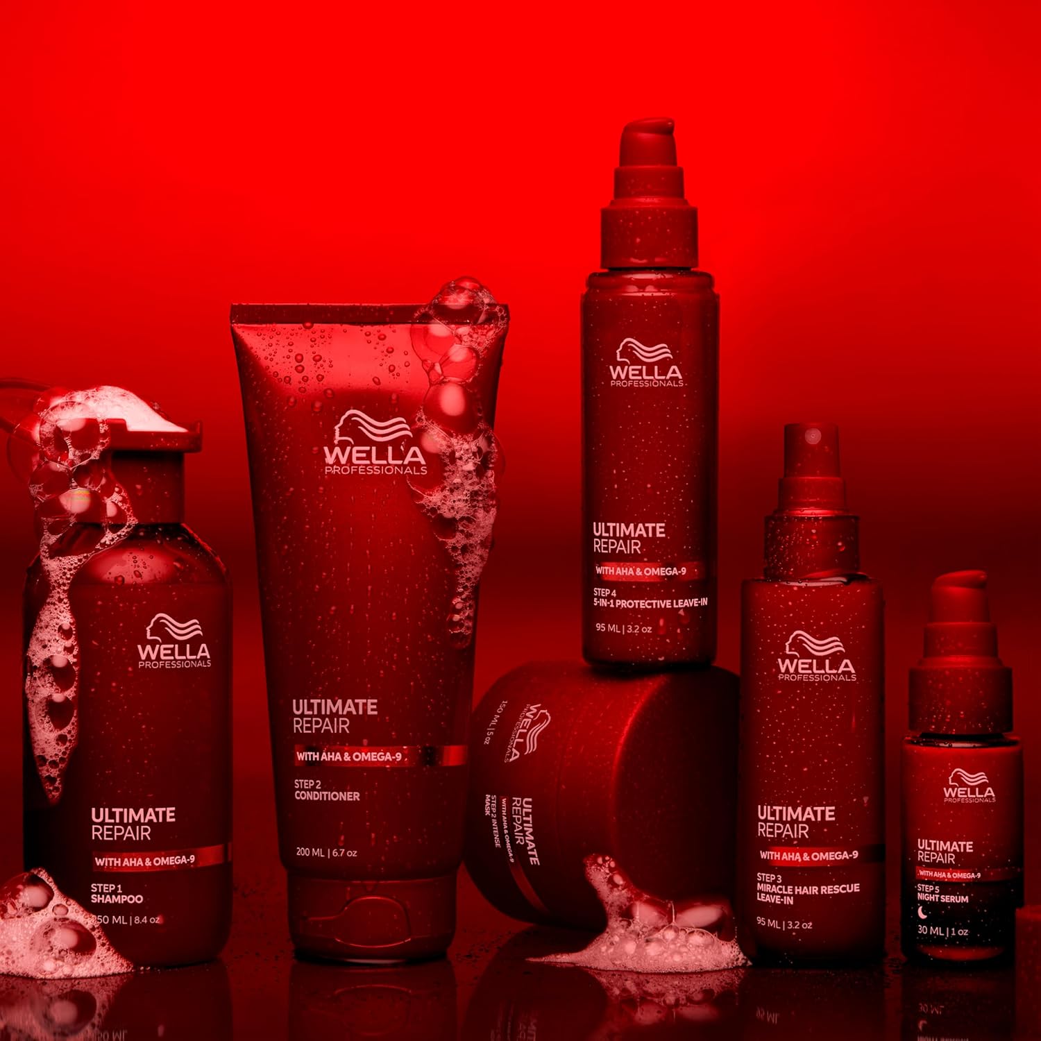 Wella Professionals ULTIMATE REPAIR Conditioner for Damaged Hair | Deeply Nourishing | Repairs, Strengthens, & Moisturizes with AHA & Omega-9 | For All Hair Types - Image 9