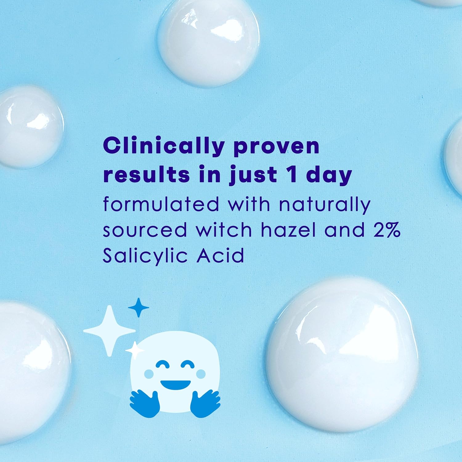 Clean and Clear Advantage Acne Spot Treatment Gel Cream with 2% Salicylic Acid & Witch Hazel, Acne Pimple Medication for Blemish & Blackhead Removal, Fragrance Free, 0.75 fl. oz - Image 4
