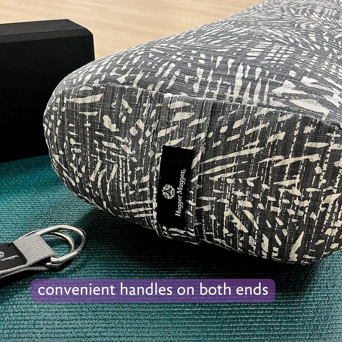 Hugger Mugger Standard Yoga Bolster - Firm, Supportive, Handmade, Durable - Image 7